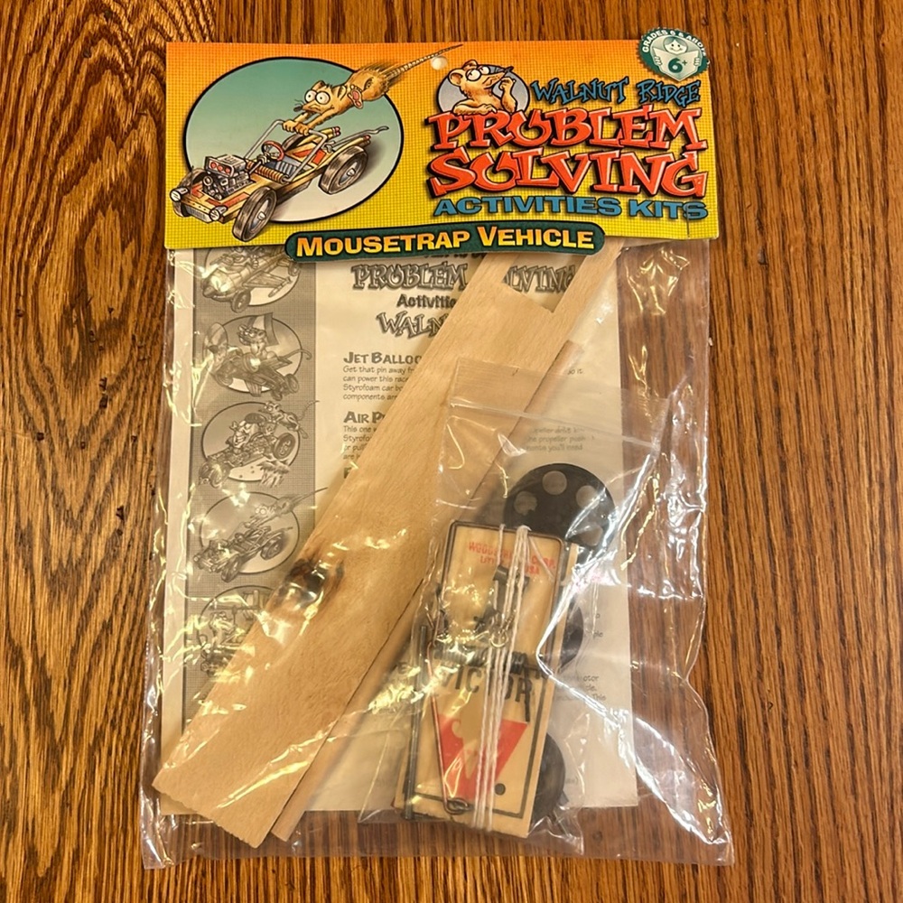 NWT Walnut Ridge Problem Solving Activity Kit - Mousetrap Vehicle